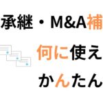 事業承継・M&A補助金解説